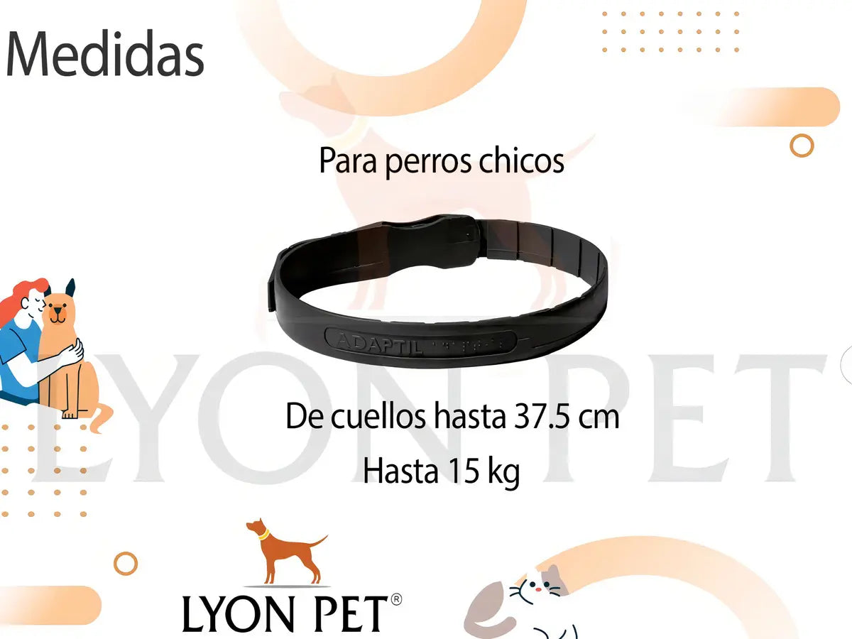 Adaptil Calm On-the-go Collar Color Negro Tamaño del collar S