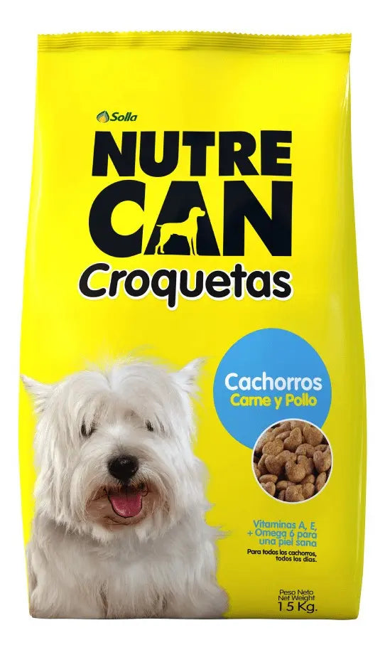 Nutrecan Alimento Seca Croquetas Cachorros Perro