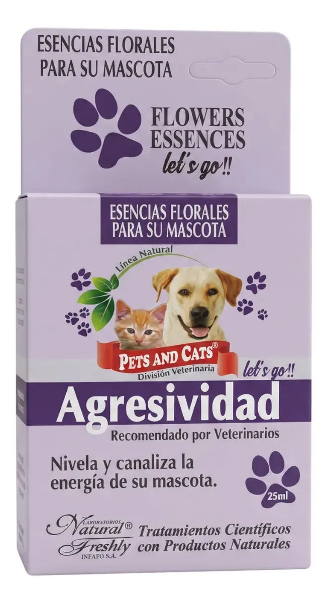 Esencia Agresividad Pets And Cats X 25ml