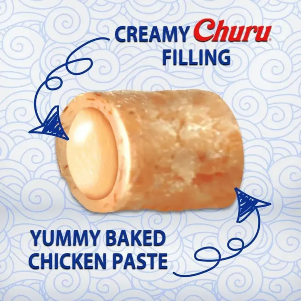 Inaba Churu Fun Bites Dog, Snack Para Perros Pack De 6 Azul