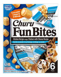 Inaba Churu Fun Bites Dog, Snack Para Perros Pack De 6 Azul