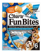 Inaba Churu Fun Bites Dog, Snack Para Perros Pack De 6 Azul