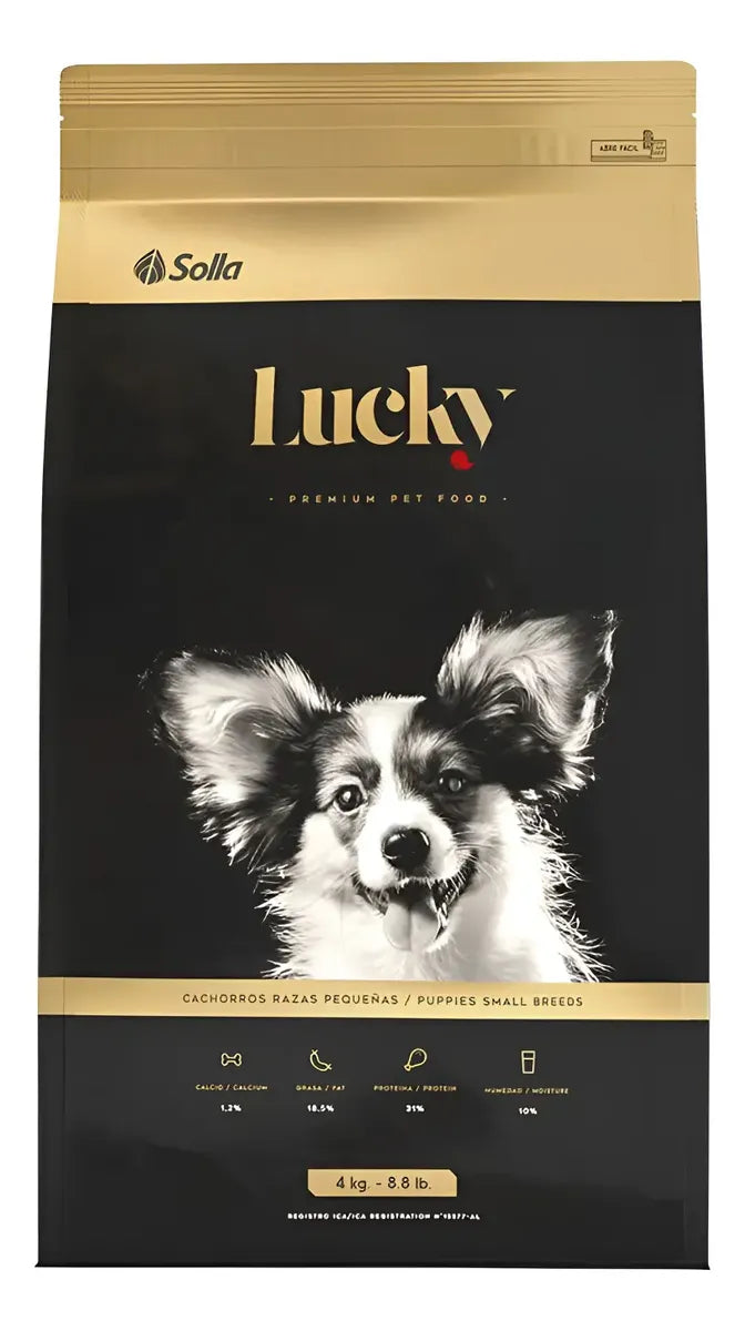 Lucky Perros Cachorro Raza Pequeña 4kg