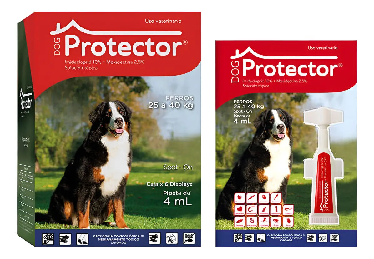 Antiparasitario Interno Y Externo Para Perros 25-40 Kg