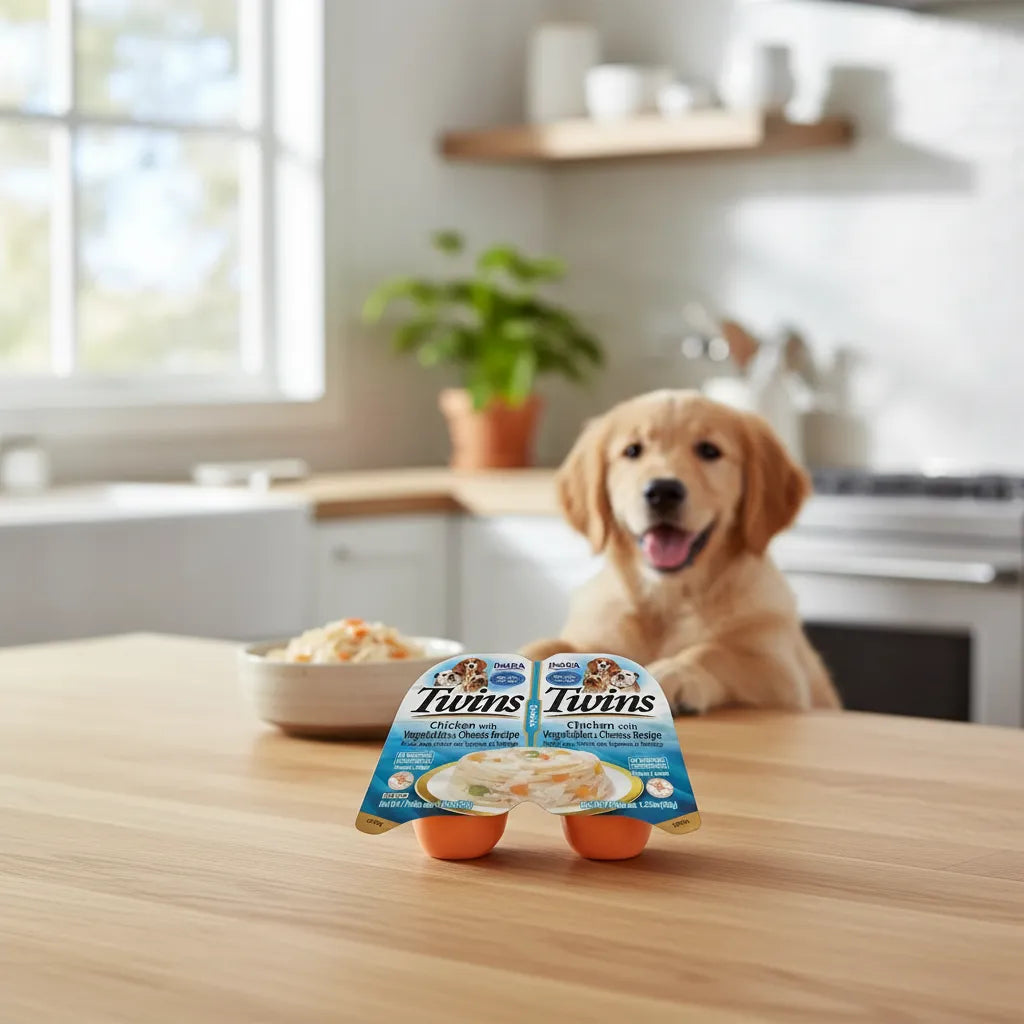 Churu Twins Dog Chicken Cheese
