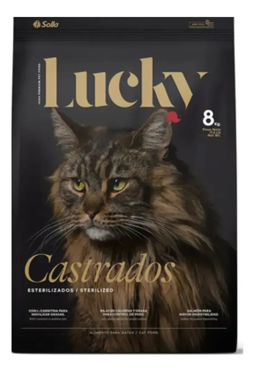 Lucky Castrados Gatos 8kg Alimento Seco Ya