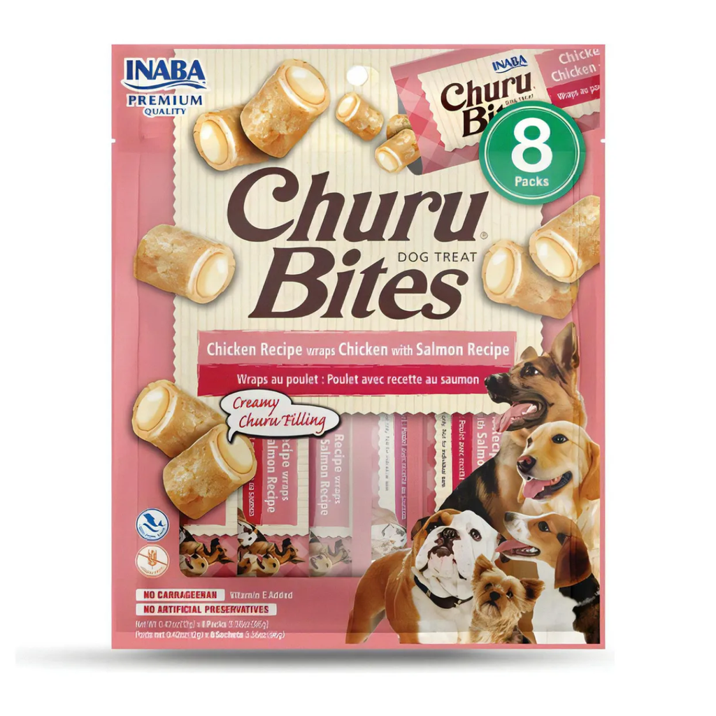 Snack Churu Bites para Perros, Pack de 8