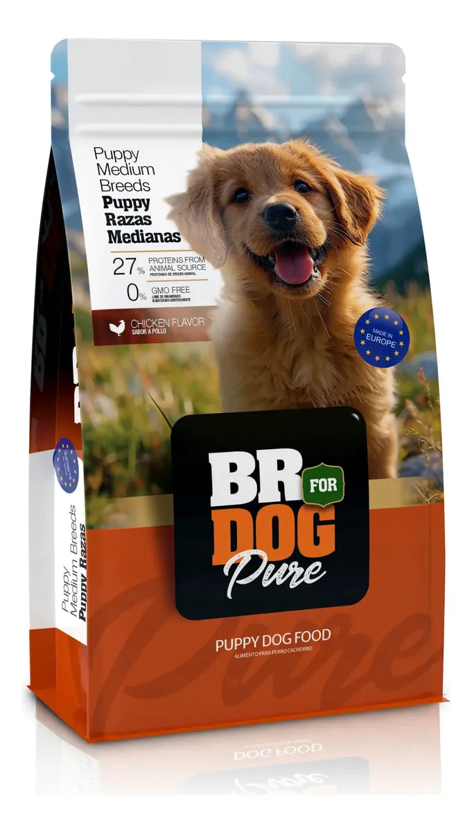 Br For Dog Pure Puppy Raza Mediana X 3 Kg