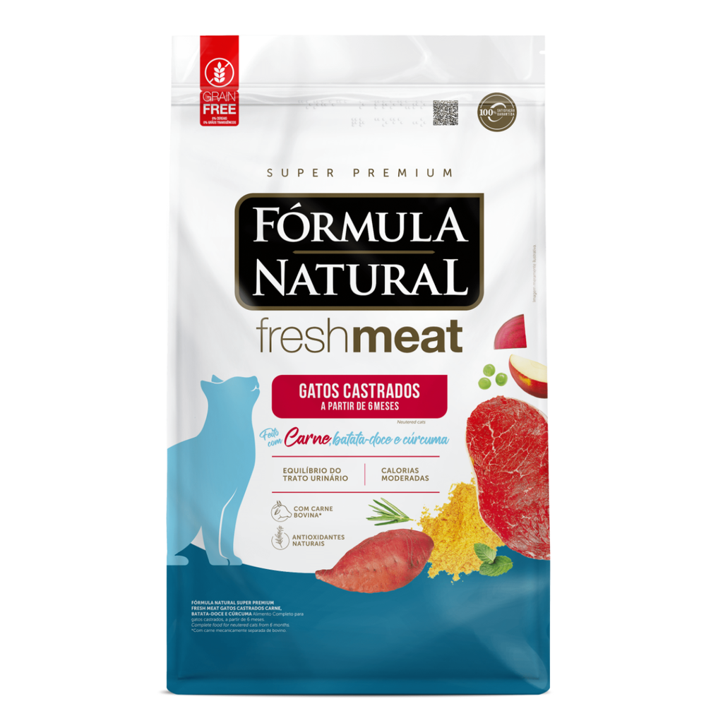 Alimento Formula Natural Fresh Meat Gato Adulto Castrado