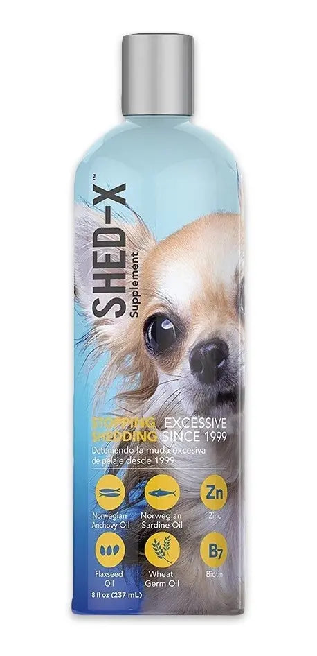 Shed X Dermaplex Perros Suplemento Vitaminico Pelo Piel 8oz