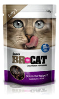 BR for Cat Snack Gato Cuidado Piel Pelaje Mix 100g