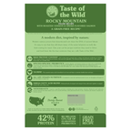 Taste of the Wild Rocky Mountain, Alimento seco para felinos