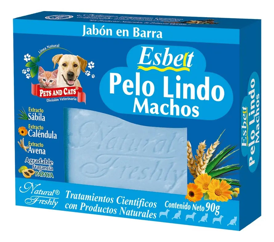 Jabon Para Perros Y Gatos Pelo Lindo Machos