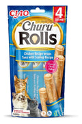 Churu Rolls Cat Sabor Vieira 4u