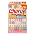 Snack Cremoso Churu Seafood mix, 20 tubitos