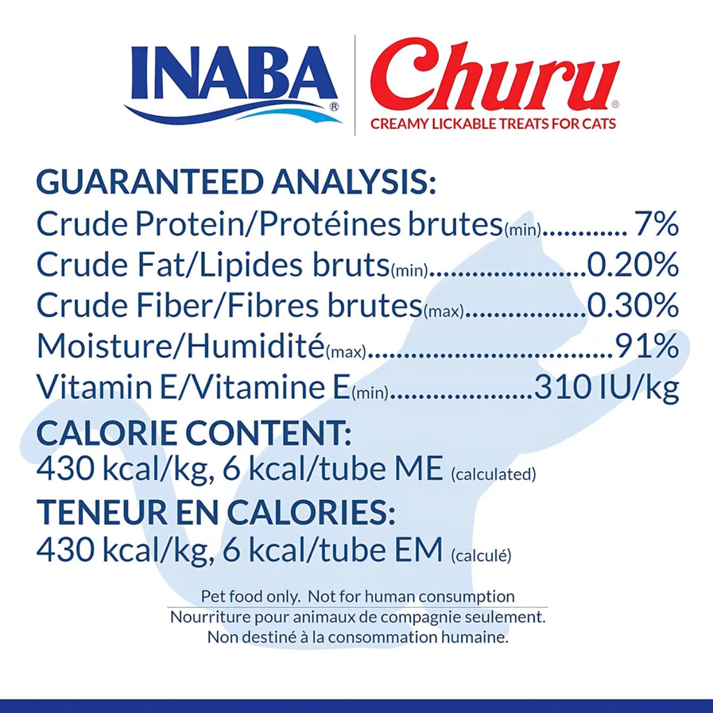 Snack Cremoso Churu Seafood variety, 40 tubitos