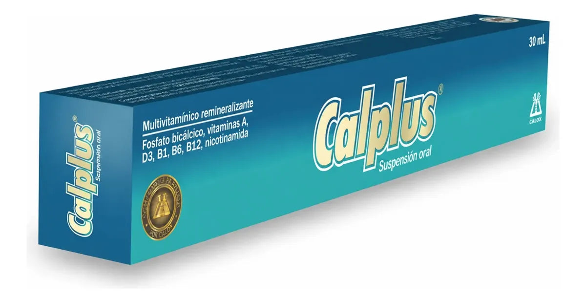 Calplus Multivitamínico Jeringa Caramelo X 30ml