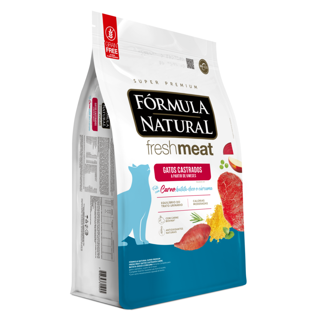 Alimento Formula Natural Fresh Meat Gato Adulto Castrado