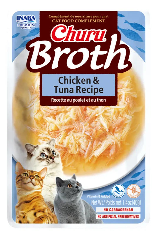 Churu Broth Chicken Tuna 40g