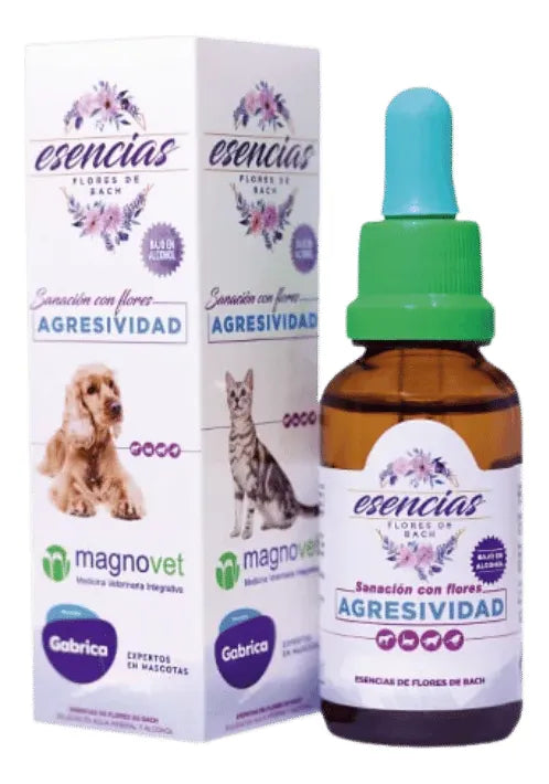Esencias Florales Para Control De Agresividad En Perros Y Ga