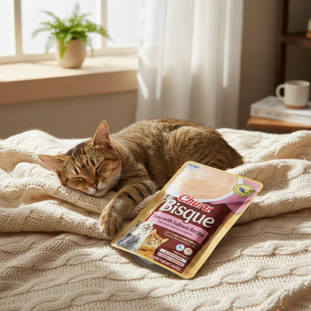 Churu Bisque Cat Tuna Salmon 40g