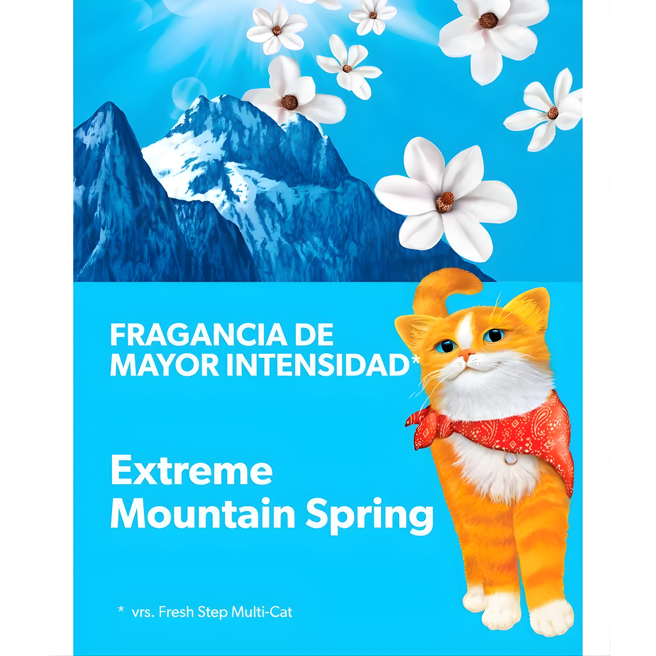 Fresh Step Arena para Gatos Control de Olores con Fragancia 4 Unidades / 19 kg / 42 lb