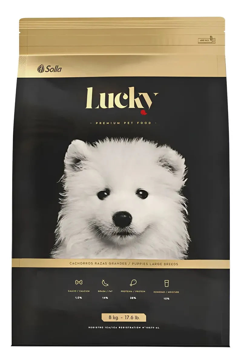 Lucky Perros Cachorro Raza Grande 8kg