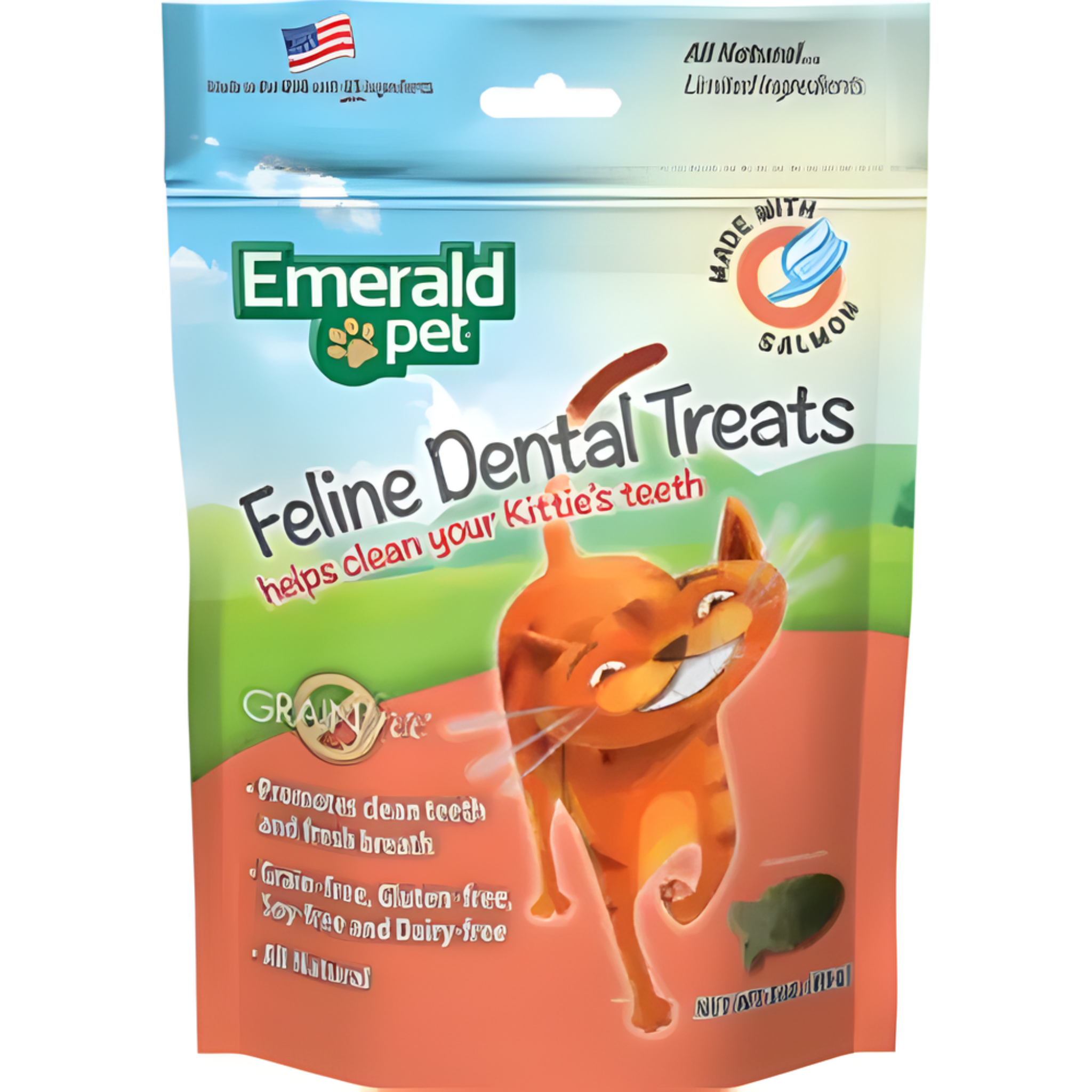Emerald Pet - Cat Snack Dental Salmon