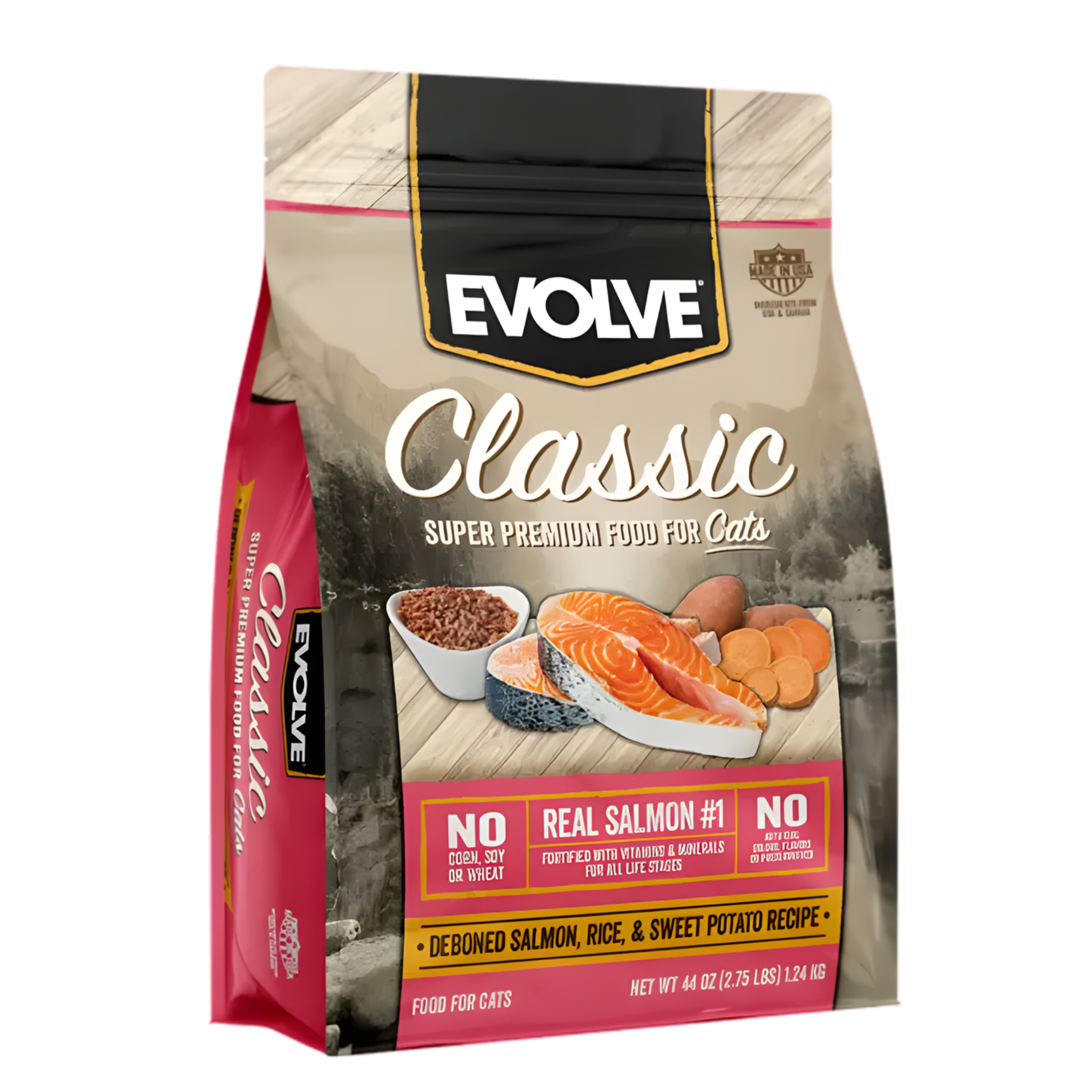 Evolve - Cat Classic Salmon Adulto