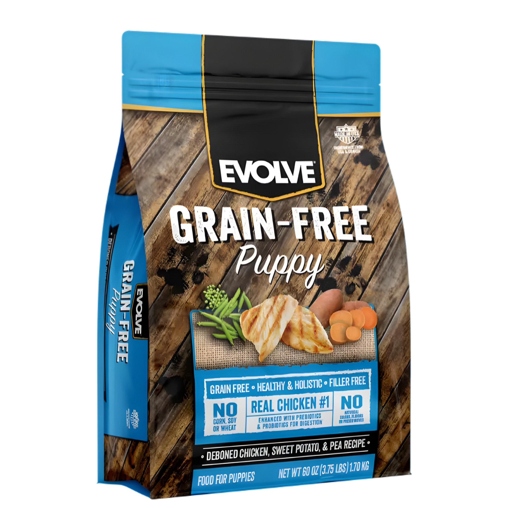 Evolve - Devoned Chicken Potato & Pea Recipe Dog Puppy