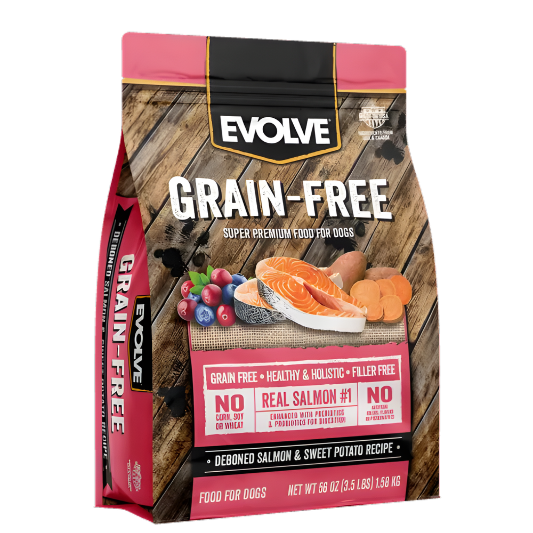 Evolve - Salmon & Sweet Potato Recipe Dog