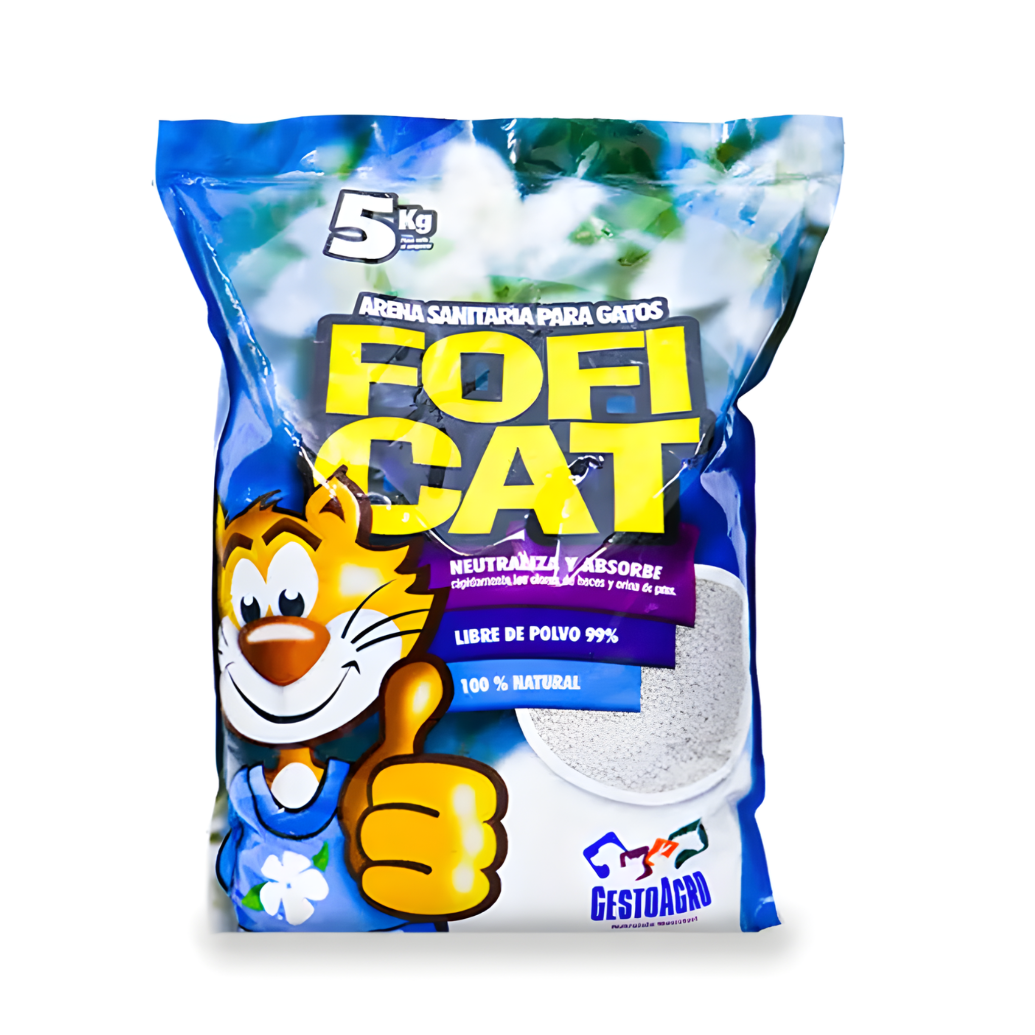 Foficat - Arena Con Aroma a Jazmín
