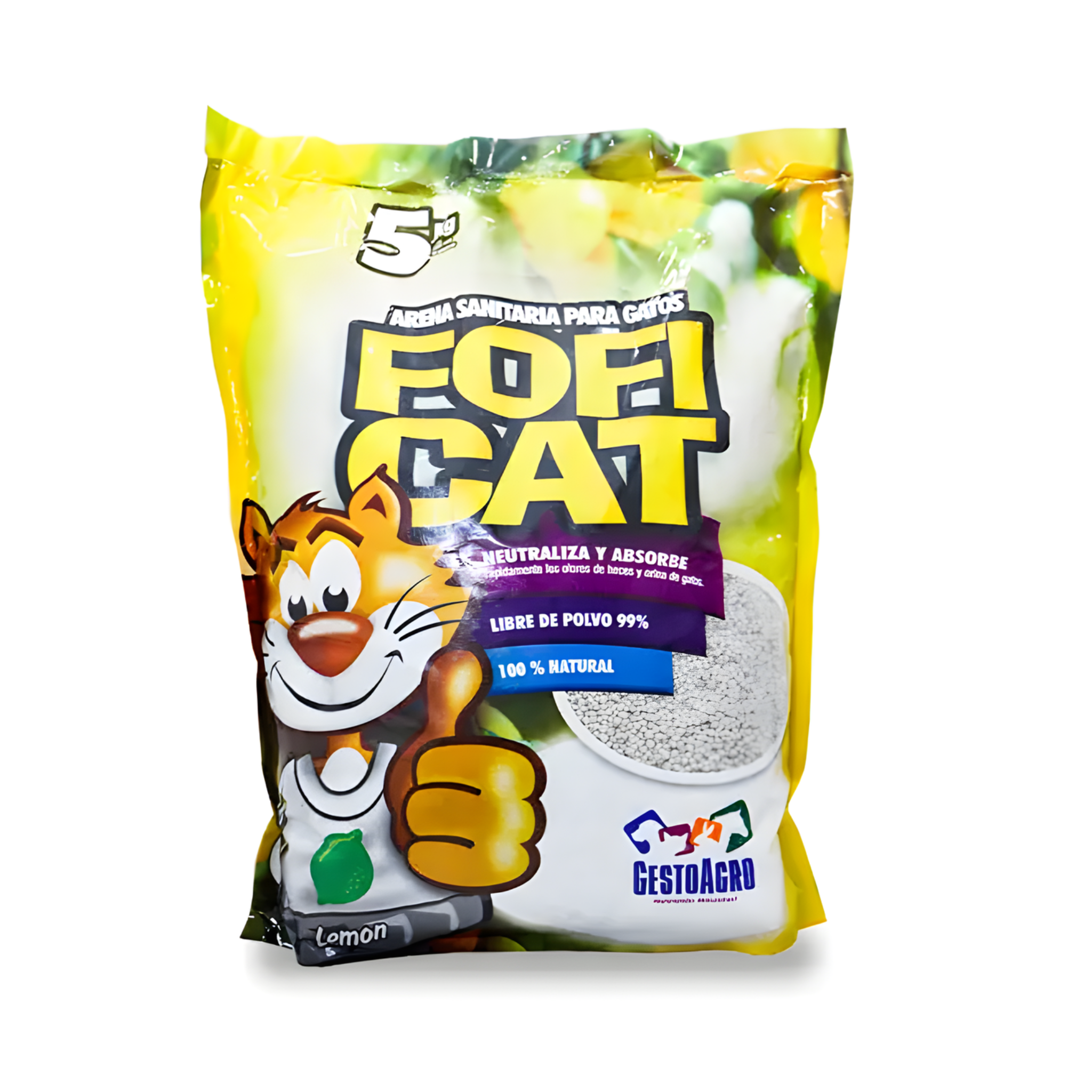 Foficat - Arena con Aroma Limón