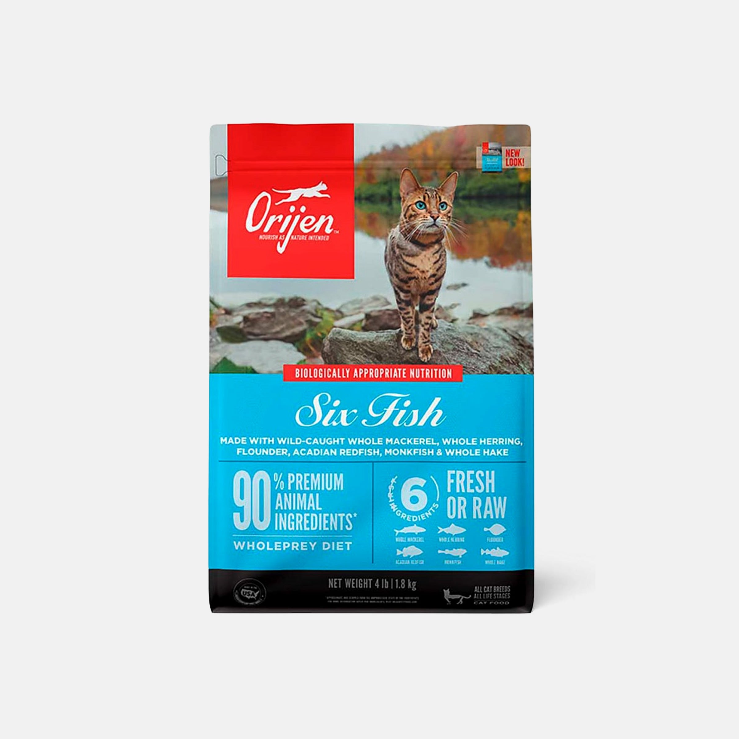 Orijen Gatos Six Fish - Concentrado Premium 1.8 Kg